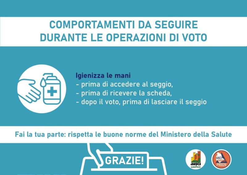 MATERIALE INFORMATIVO ELEZIONI 20 E 21 SETTEMBRE 2020 - elezioni