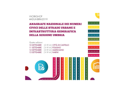 ANAGRAFE NAZIONALE DEI NUMERI CIVICI DELLE STRADE URBANE E INFRASTRUTTURA GEOGRAFICA - anncsu