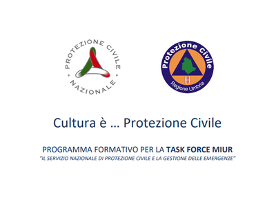 LA CULTURA È...PROTEZIONE CIVILE - ru_formazione