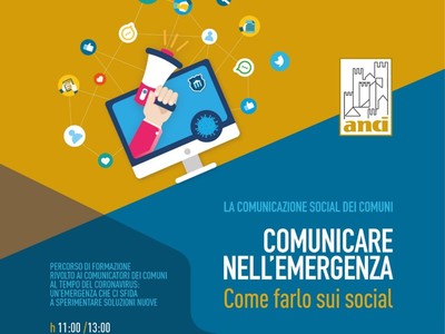 COMUNICARE NELL'EMERGENZA - COME FARLO SUI SOCIAL - webinar