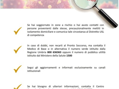 Regione Umbria, ANCI Umbria, ANCI Umbria ProCiv, Federsanità Federazione Umbria - loc.ANCI