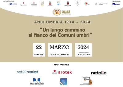 ANCI UMBRIA TRA I PROTAGONISTI DEI 50 ANNI ANCHE FEDERSANITÀ E PROCIV